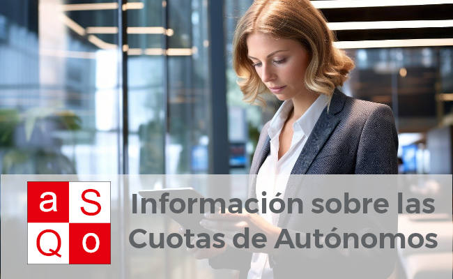 Actualización de cuotas de Autónomos