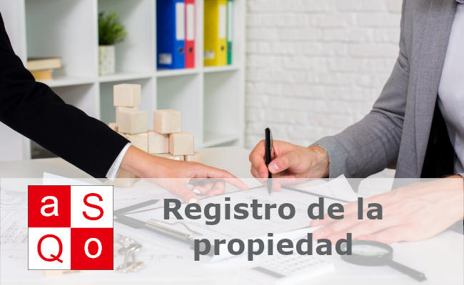 Trámites en el Registro de la Propiedad con Asequo